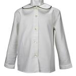 Camicia caldo cotone M/L colletto tondo piatto profilo coda di topo in scozzese - Lui & Lei