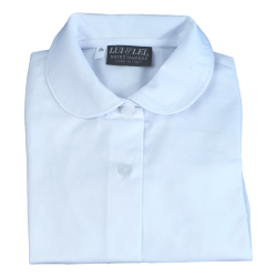 Camicia cotone M/L colletto tondo profilo coda di topo - Lui & Lei