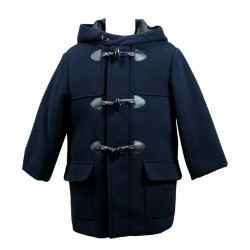 Cappotto Montgomery misto lana con tasche applicate Mod. 2959 - Lui & Lei