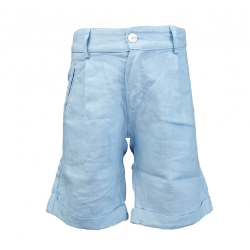 Bermuda cotone con vita regolabile e tasche - Lui & Lei