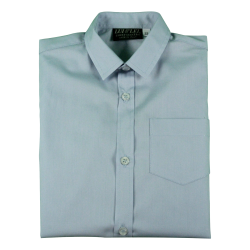 Camicia classica in Cotone Tinta Unita Manica Lunga - Lui & Lei