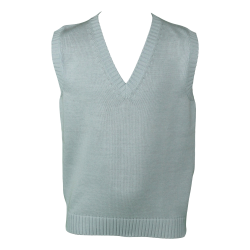 Gilet maglia cotone con scollo V - Nonna Magali