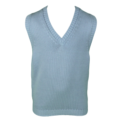 Gilet maglia cotone scollo V - Nonna Magali