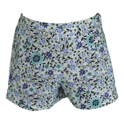 Pantalone corto in cotone con zip laterale varie fantasie - Magia di Nonna