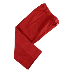 Pantalone lana con tasche e  elastico in vita - Peter & Robin