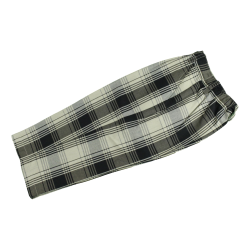 Pantalone lungo cotone con passanti e elastico in vita - PettiRosso