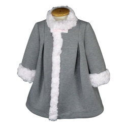 Cappotto con rifiniture in pelo - ROMEO GIGLI