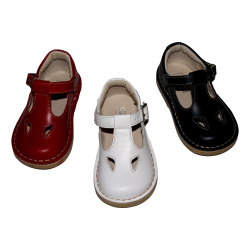 Sandalo in pelle con occhietti chiusura con fibbia suola in para naturale style 792 -Nonna Magali