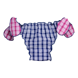 Costume slip in cotone con allacciatura laterale - Magia di Nonna