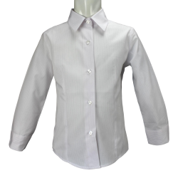 Camicia cotone M/L colletto a punta - Lui & Lei