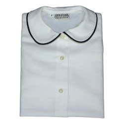 Camicia caldo cotone M/L colletto tondo piatto profilo coda di topo - Lui & Lei
