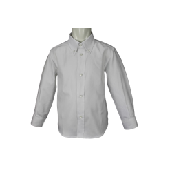Camicia con colletto button down in Cotone Manica Lunga - Lui & Lei