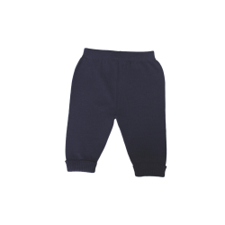 Pantalone lungo in maglia di cotone con risvolto - Nonna Magali