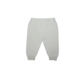 Pantalone lungo in maglia di cotone con risvolto - Nonna Magali
