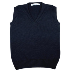 Chaleco de lana merino con cuello en V - Magica di Nonna
