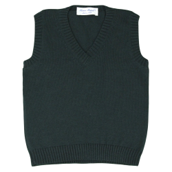 Gilet lana merinos con scollo a V - Magia di Nonna