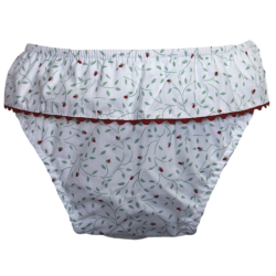 Costume slip in cotone balza con profilo serpentina - Magia di Nonna