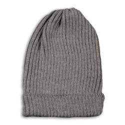 Merino wool knit hat with English stitching - Magia di Nonna
