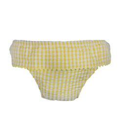 Costume slip in cotone balza con profilo serpentina - Magia di Nonna