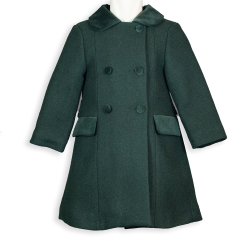 Cappotto pura  lana stile inglese allacciatura maschio e femmina con  Redingote - MAGIA DI NONNA