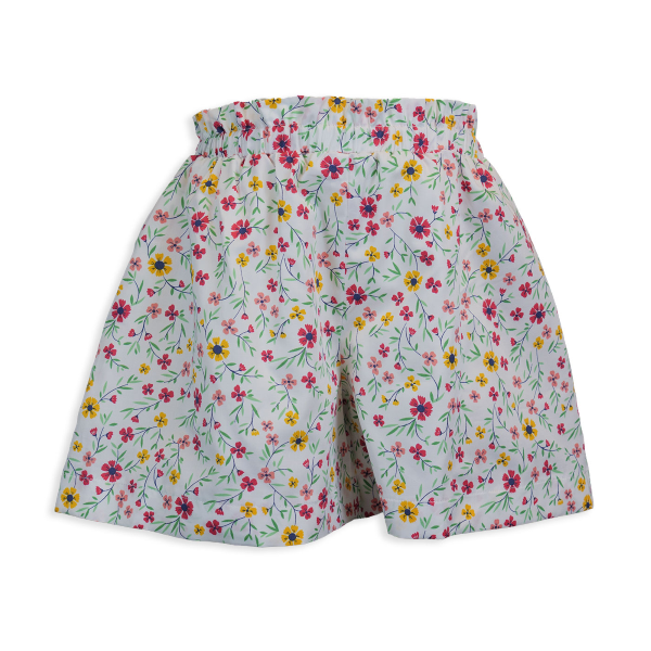 Magia di Nonna- Gonna a pantaloncino in cotone con elastico regolabile in vita in varie fantasia