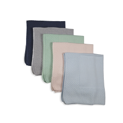 Magia di Nonna - Coperta  100%  lana merinos per culla -Made in Itaiy