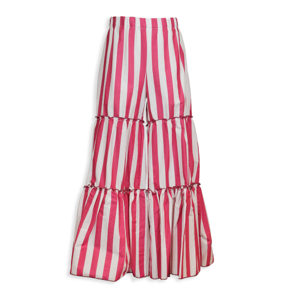 La Stupenderia-Pantalone lungo in cotone