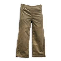 Pantalone in velluto coste foderato con elastico regolabile in vita - PettiRosso