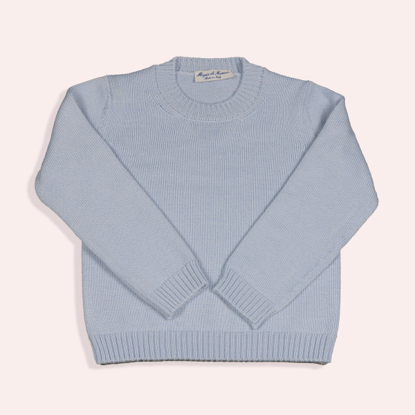 MAGIA di NONNA-Pullover in lana merinos - Made in Italy