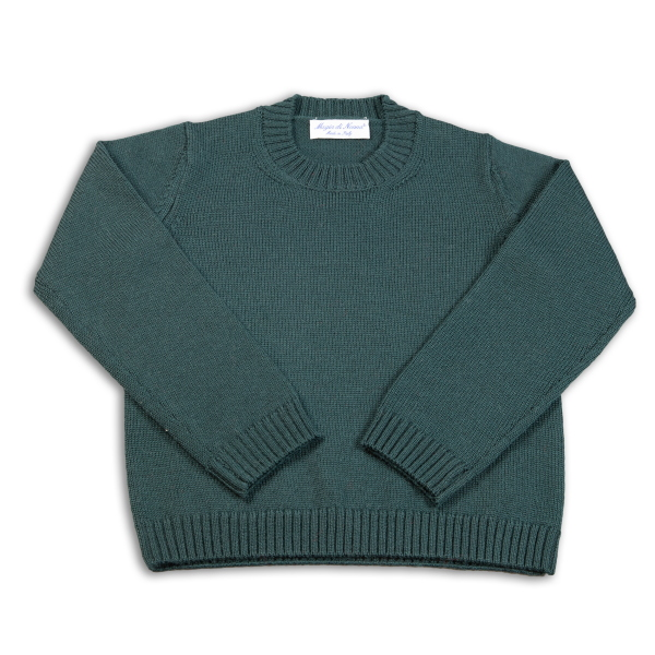 MAGIA di NONNA-Pullover in lana merinos - Made in Italy