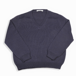 Magia di Nonna-Pullover scollo a V in lana merino
